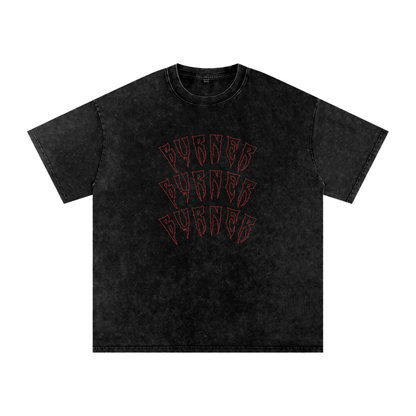 As Above So Below - Acid Wash Oversize T-Shirt - 250 GSM